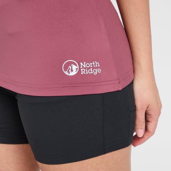 North Ridge Women's Fitness Tank Top with Stretch Fabric, Activewear for Exercise & Gym