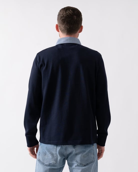 GANT Mens Regular Fit Chambray Heavy Rugger - Image 5