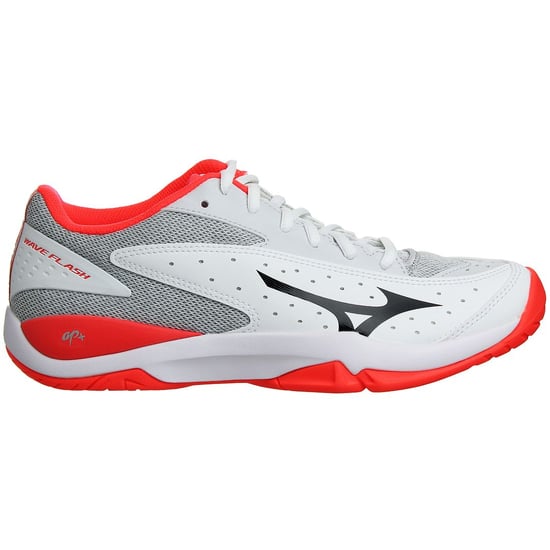 Mizuno Wave Flash All Court Vita Tennisskor för Damer - Image 2