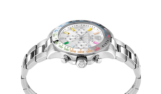 Philipp Plein Nobile Dames Zilveren Horloge PWSBA0123 - Image 2