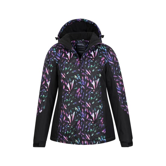 Mountain Warehouse Womens/Ladies Dawn II Kaleidoscope Ski Jacket (Black/Teal)