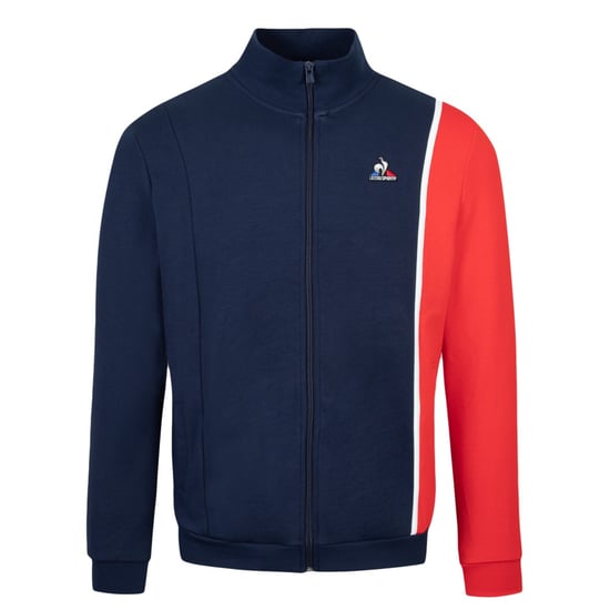 Le Coq Sportif Saison 1 Fz Sweatshirt Blue Orange - Image 1