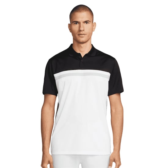 Nike Mens Victory Dri-FIT Polo Shirt (Black/White) - Image 1