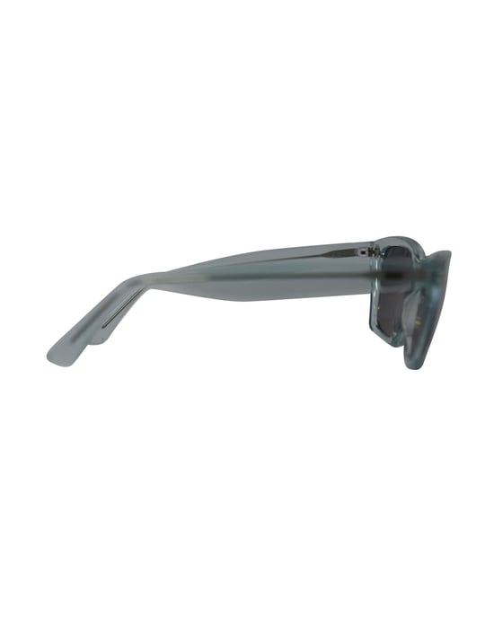Acne Studios Ingridh Cat Eye Sunglasses in Light Blue Acetate - Image 3