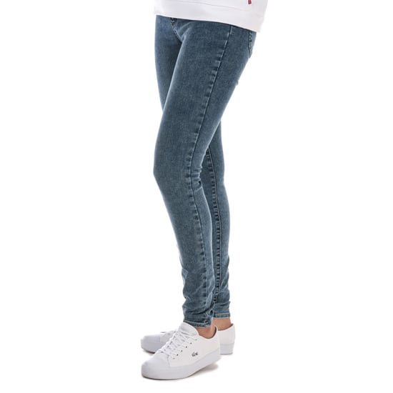 Women's Levis Mile High Super Skinny Jeans in Denim