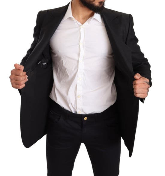 Linne Slim Fit Kappa Jacka Blazer - Image 6