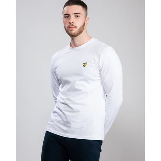 Lyle & Scott Gewoon T-shirt met lange mouwen in Wit - Image 1