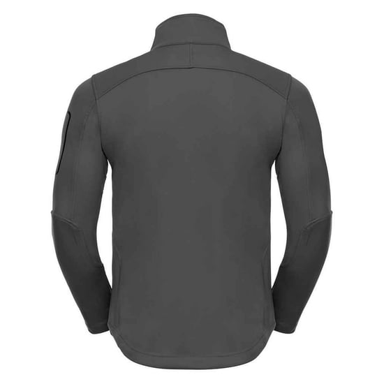 Russell Mens Sports Soft Shell Jacket (Titanium) - Image 3