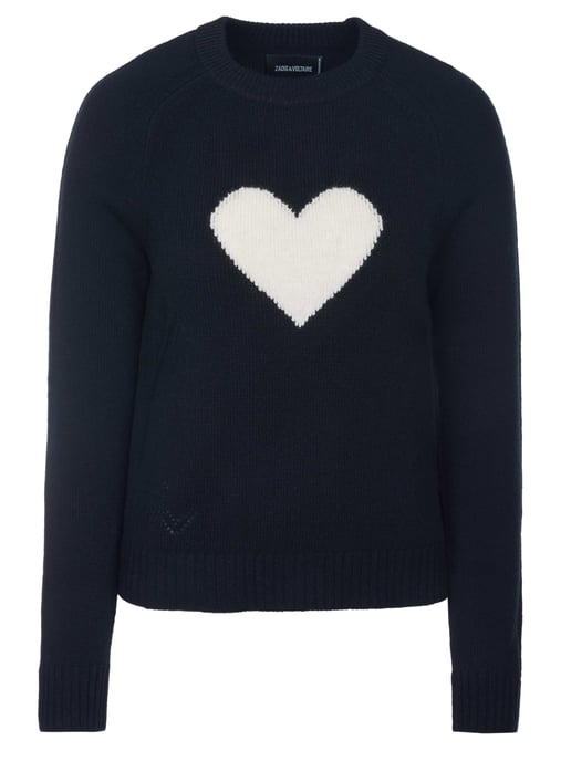 Zadig & Voltaire trui LILI WS HEART zwart - Image 1
