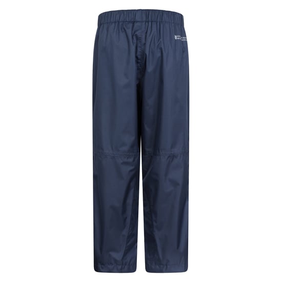 Mountain Warehouse Childrens/Kids Spray II Waterproof Over Trousers (Navy) - Image 4