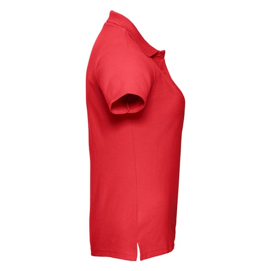 Russell Womens/Ladies Classic Polycotton Polo Shirt (Bright Red) - Image 3