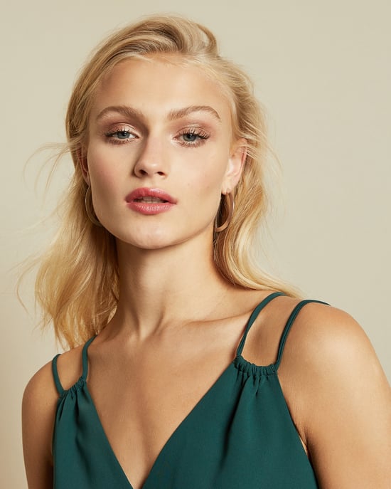 Ted Baker Rheya Cord Trim Wide Leg Jumpsuit, Dark Green - Image 2
