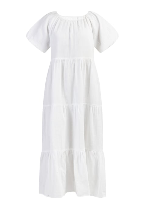 Dreimaster Maxi jurk Dames wit - Image 1