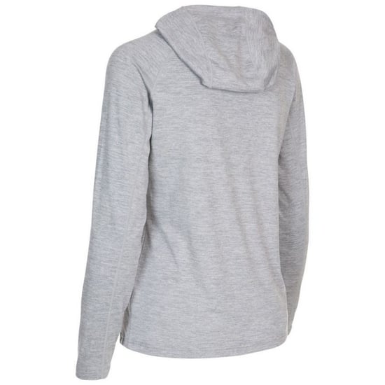 Trespass Hattie Active Hoodie för damer/kvinnor (Platinum Grey Marl) - Image 2
