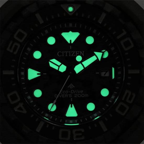 Citizen Promaster Marine Heren Horloge Zwart BN0220-16E - Image 5