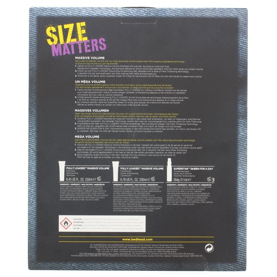 Tigi Bed Head Size Matters Haircare Gift Set