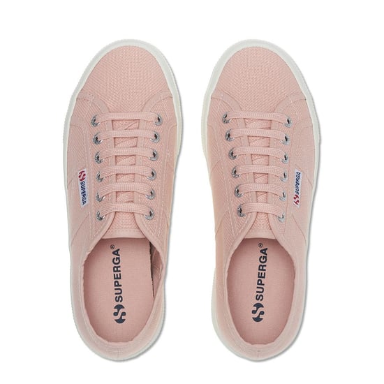 Superga Womens/Ladies 2740 Lace Up Platforms (Navy/Avorio)