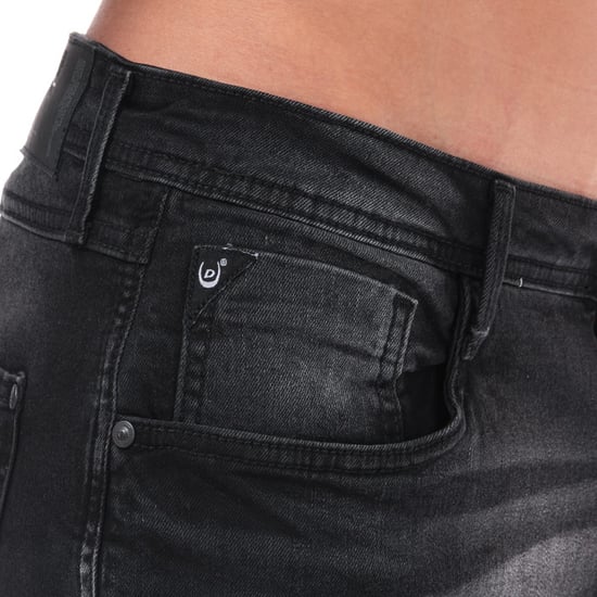 Men's Duck and Cover Maylead Slim Fit Jean in Black - Image 6