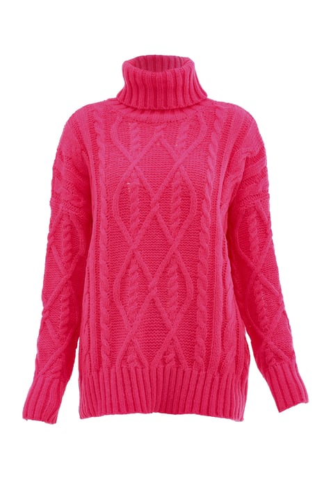 Mymo Trui met coltrui Dames roze - Image 1