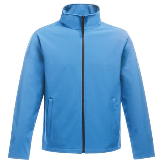 Regatta Standout Mens Ablaze Printable Soft Shell Jacket (French Blue/Navy)