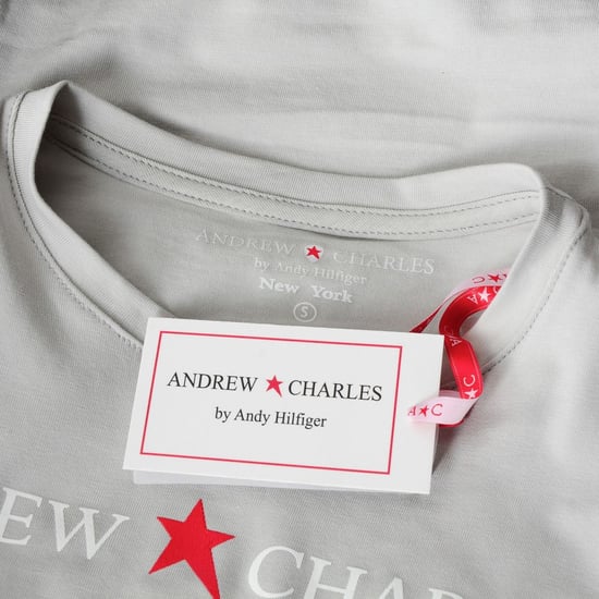 Andrew Charles By Andy Hilfiger Womens LS T-Shirt TS602 031002 Phenix Light Grey 003