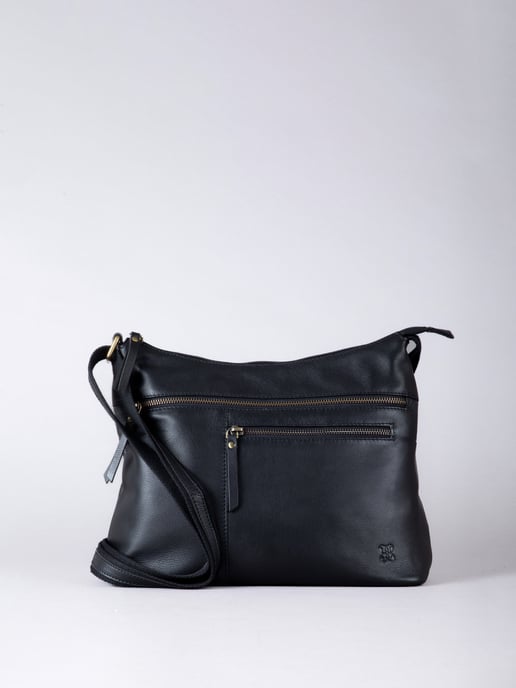 Winleigh Leather Shoulder Bag in Black - Image 2