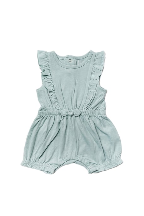 Cotton Frill Sleeved Playsuit
