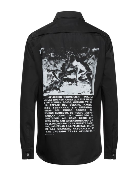 Drkshdw By Rick Owens Man Shirts Cotton