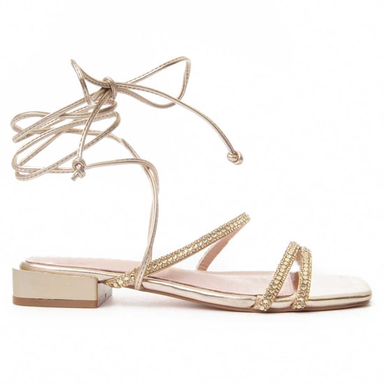 Montevita Platt Sandal Sandsum I Guld - Image 1
