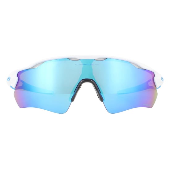 Oakley Sport Mens Polished White Prizm Sapphire Sunglasses