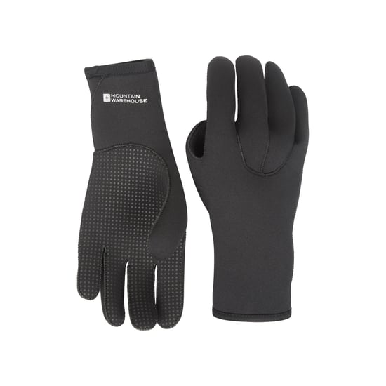 Mountain Warehouse Unisex Adult Neoprene Swimming Gloves (Black) - Image 4