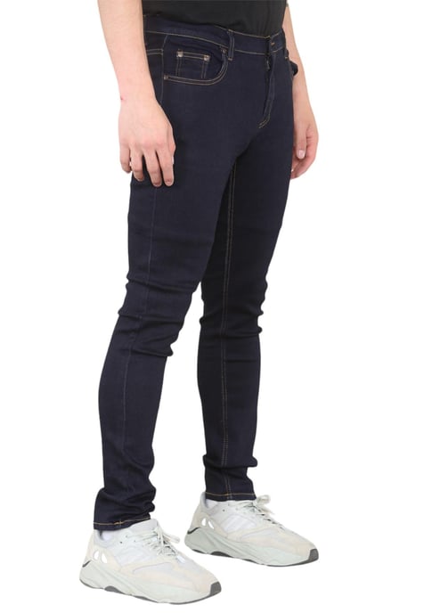 MYT Mens Skinny Fit Jeans Stretch Denim in Indigo - Image 2