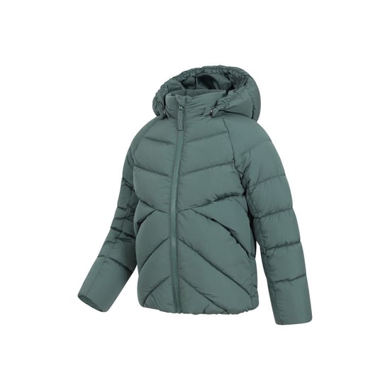 Mountain Warehouse Chill gewatteerde jas voor kinderen (Groen) - Image 4
