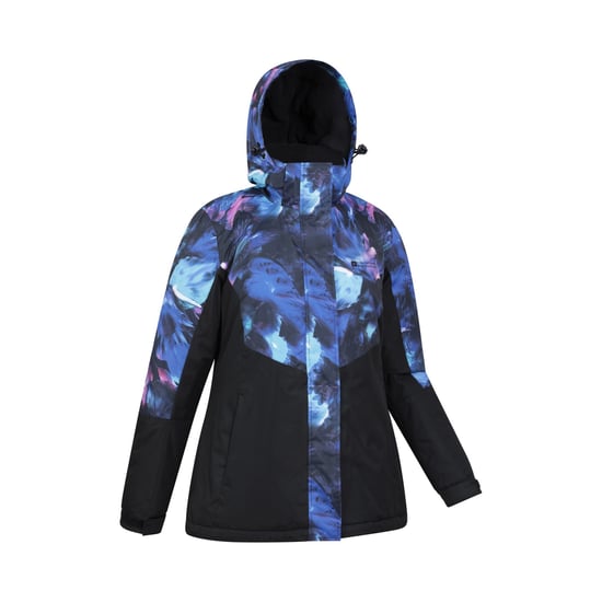 Mountain Warehouse Womens/Ladies Dawn II Printed Ski Jacket (Bright Blue)