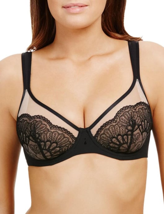 Beauty Style Wired Bra - Black