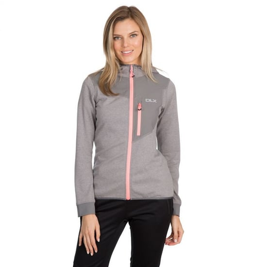 Womens/Ladies Jazmin DLX Hoodie (Platinum Marl) - Image 4