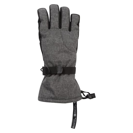 Mountain Warehouse Mens Lodge Ski Gloves (Grey) - Image 1
