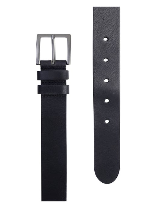 Petrol Industries - Leather belt Men - Black