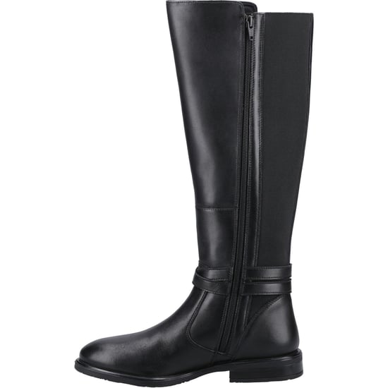 Hush Puppies Victoria Leather Women's Black Boots - Image 4