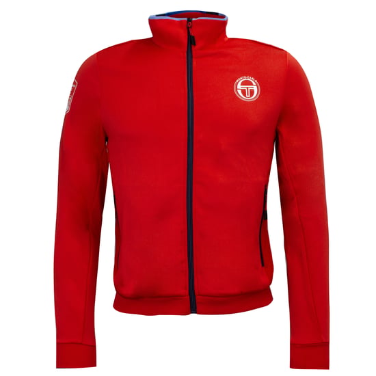 Sergio Tacchini Mens Ionas Track Top Rolex Masters Jacket Red 37780 612 - Image 1