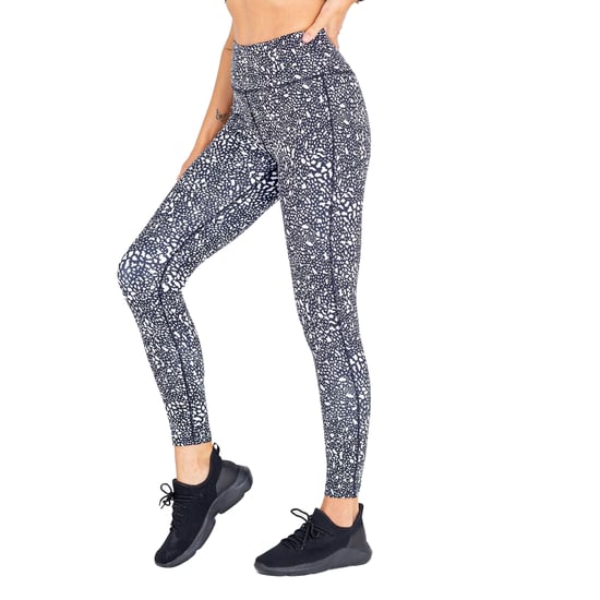 Dare 2B Womens/Ladies Laura Whitmore Influential Recycled Leggings (Black/White)