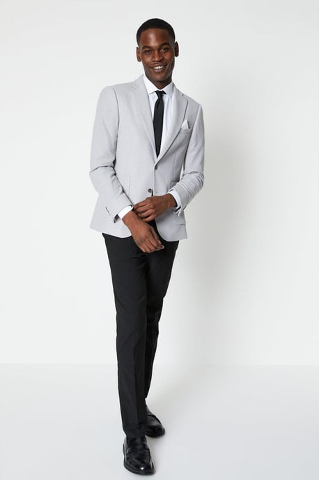 Pique Jersey Patch Pocket Blazer - Image 6