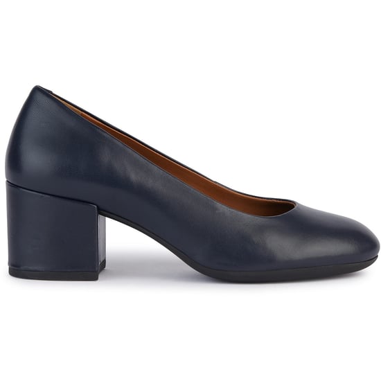 Geox D ELEANA A Leren Rund Volnerf Vrouwenhakken Navy - Image 6