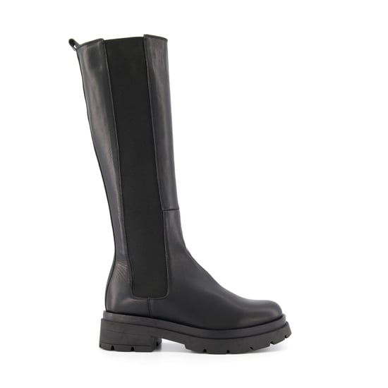 Dune Ladies TEMPAS Chunky-Sole Leather Knee-High Boots Tempas - Image 2