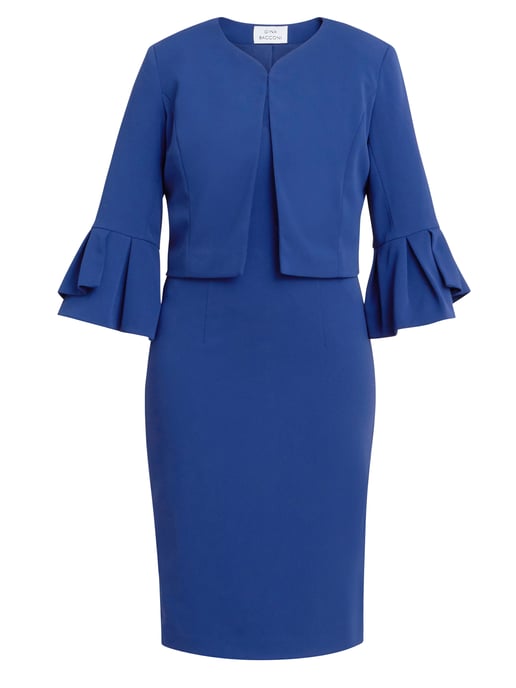 Melissa Crepe Dress And Jacket