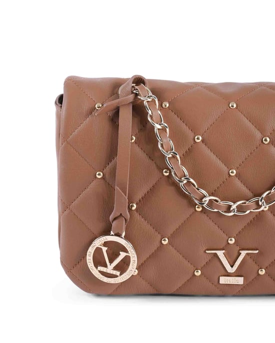 V Italia Womens Handbag M392 Sauvage Cuoio Scuro