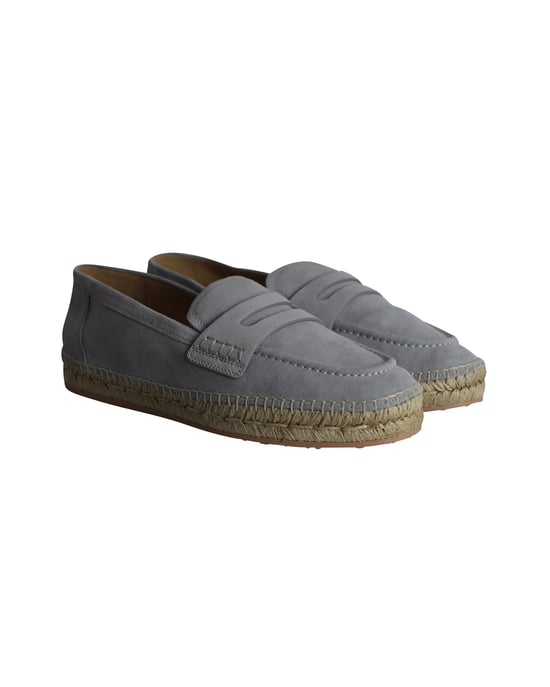 Gianvito Rossi Lido Loafers in Grey Suede - Image 3