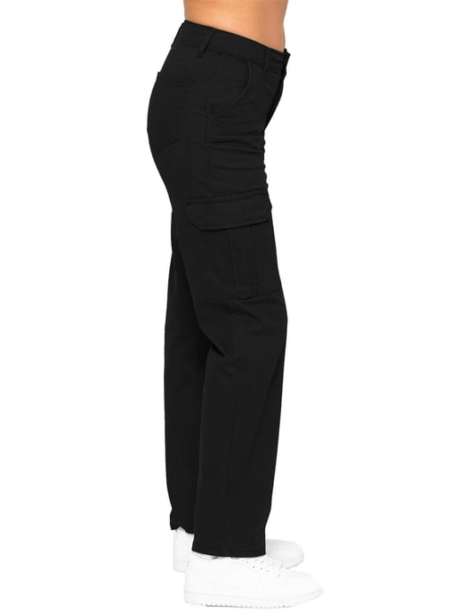 Enzo | Womens Cargo Stretch Jeans - Image 4