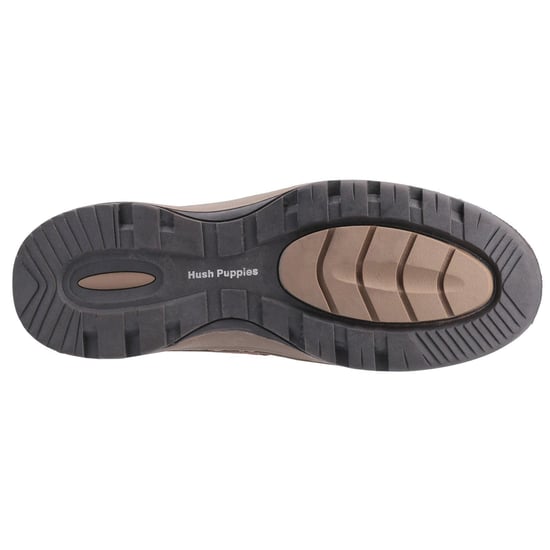Hush Puppies Jasper Leer Heren Tan Nubuck Loafers - Image 3