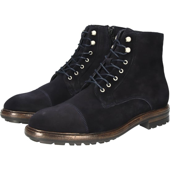LESTER - Navy - Lace-ups
